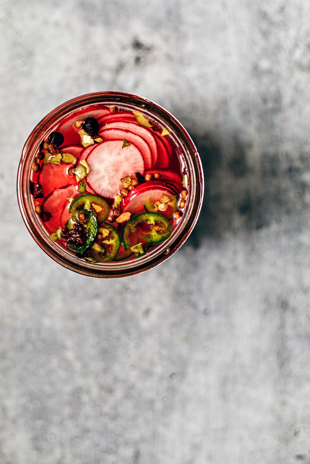 Addictive Spicy Quick Pickled Radishes Killing Thyme