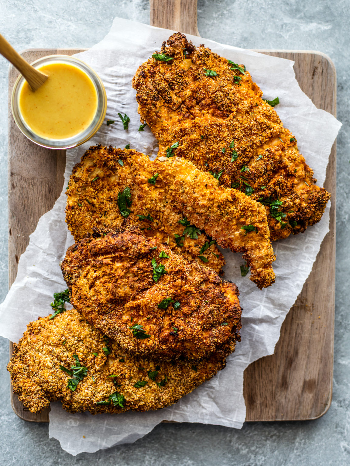 The Best Crispy Air Fryer Chicken Cutlets Killing Thyme