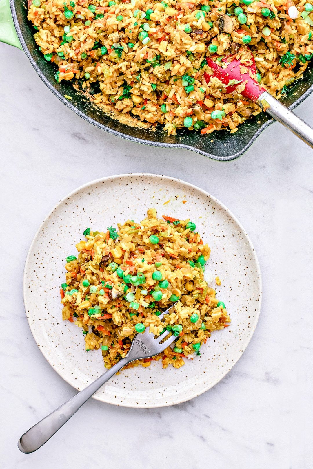 Easy Curry Fried Rice - Killing Thyme