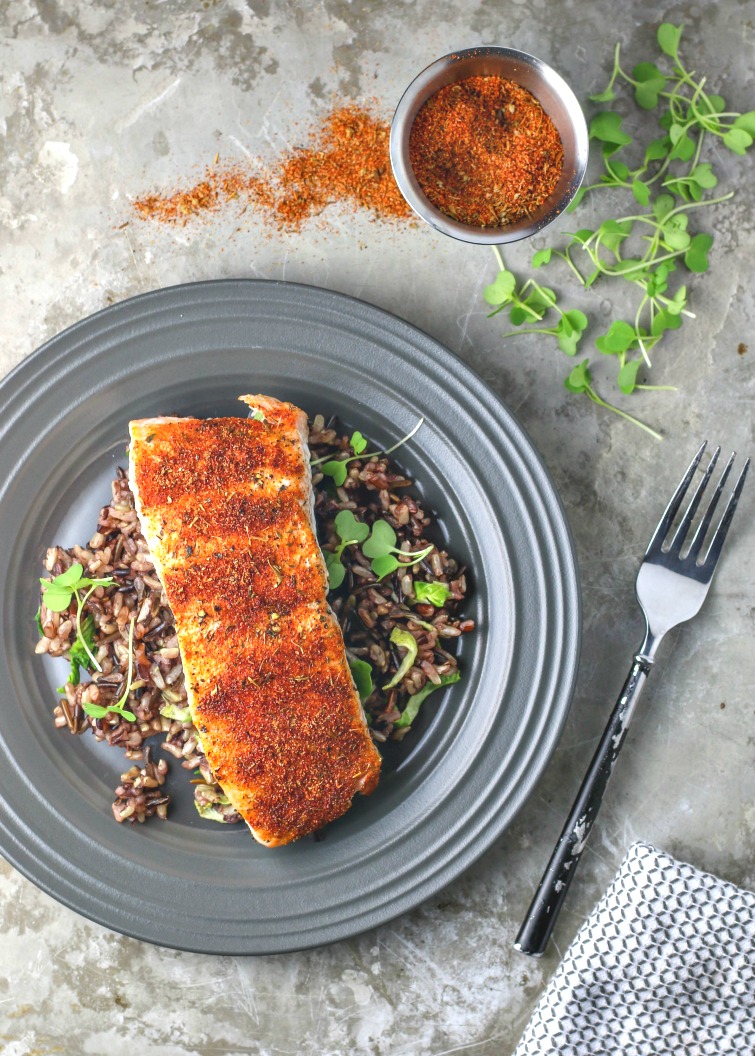 Cajun Spiced Salmon Killing Thyme