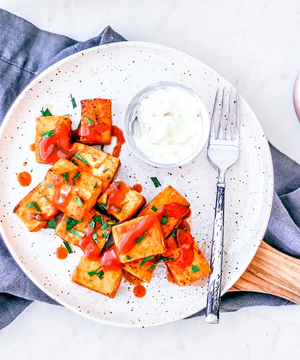 Crispy Buffalo Tofu Bites