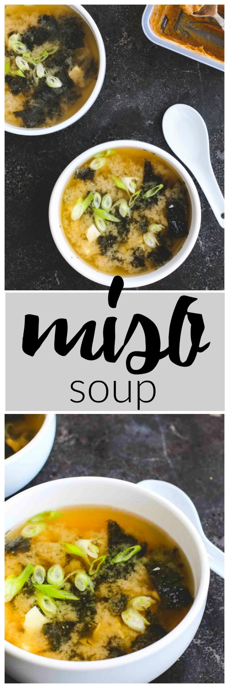 Easy 15-Minute Miso Soup - Killing Thyme