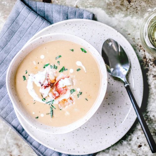 Lobster Bisque - Amanda's Cookin' 