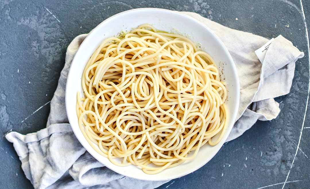 Lemon Pasta With Arugula {Pasta al Limone} - Killing Thyme