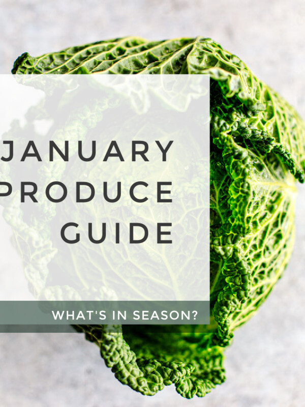 January Produce Guide title photo.