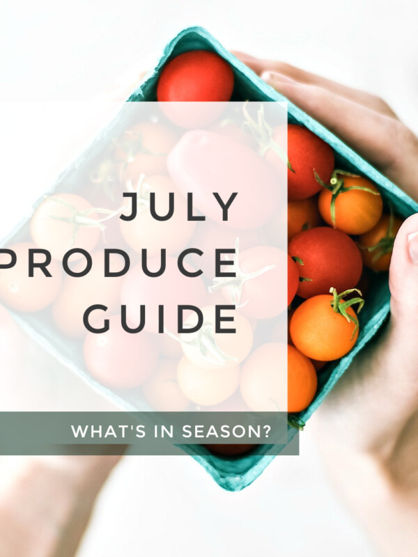 July Produce Guide title photo.
