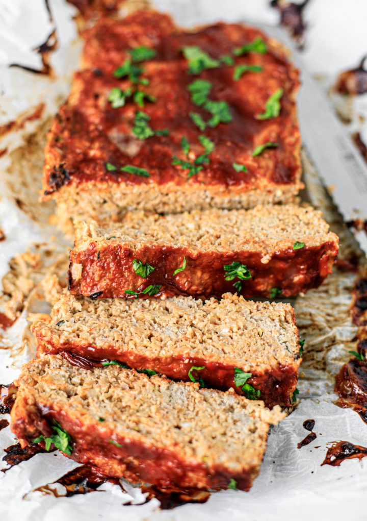 Super Tender Ground Turkey Meatloaf Killing Thyme   Ground Turkey Meatloaf 5 720x1021 