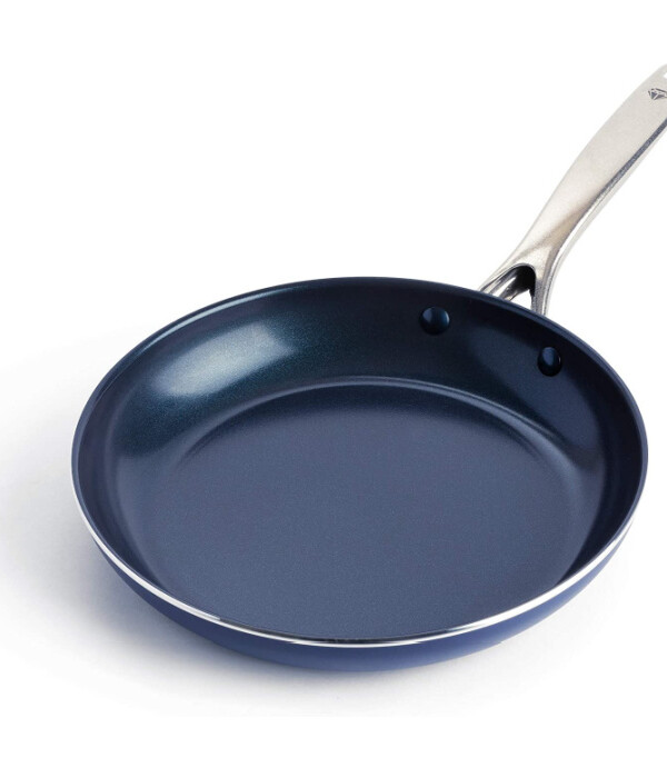 Blue Diamond Cookware Toxin Free Ceramic Nonstick Safe Open Frypan