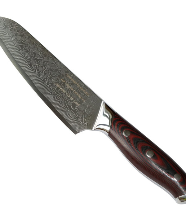 7-inch Professional Damascus Santoku Knife