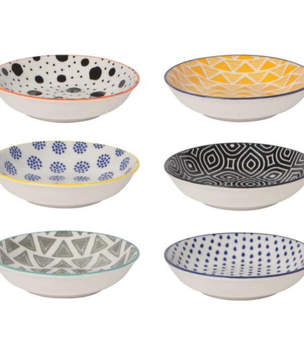 Pinch Bowls, Bits & Dots, Assorted Colors