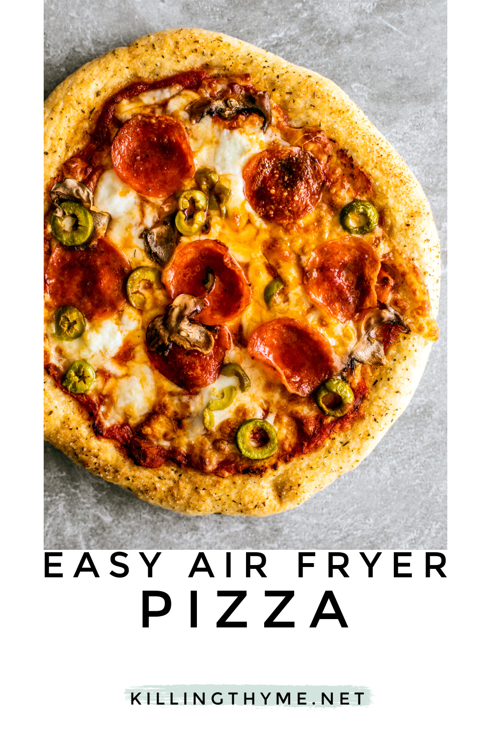 Easy Air Fryer Pizza Killing Thyme