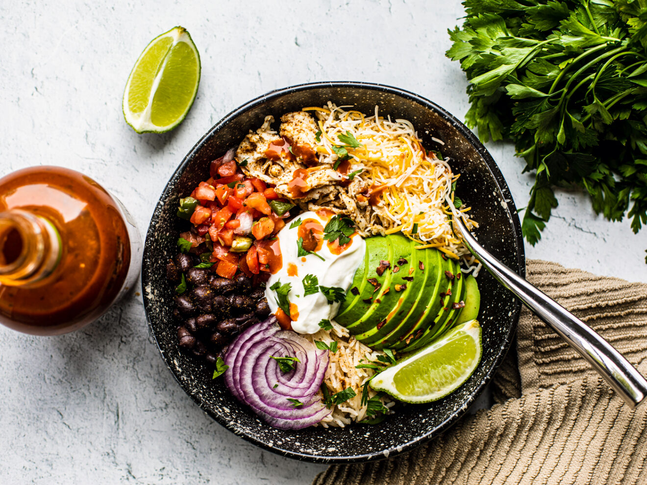 Healthy Burrito Bowl Recipe Killing Thyme