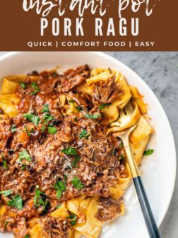 INSTANT POT PORK RAGU PIN