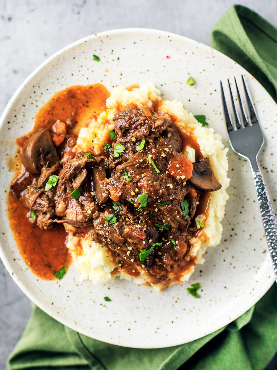 Instant Pot Beef Bourguignon - Killing Thyme