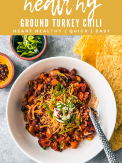 Healthy Ground Turkey Chili PIN