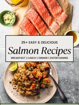 Salmon recipes pin