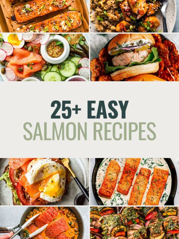 Easy Salmon Recipes collage