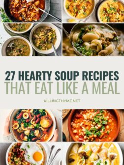 hearty soup recipes pin