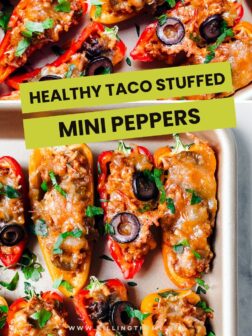 taco stuffed mini peppers PIN